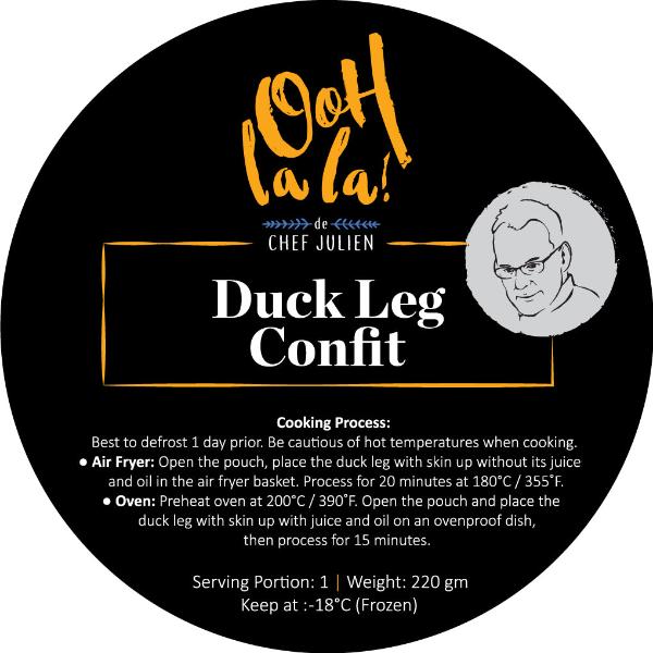 Duck Leg Confit (220g)