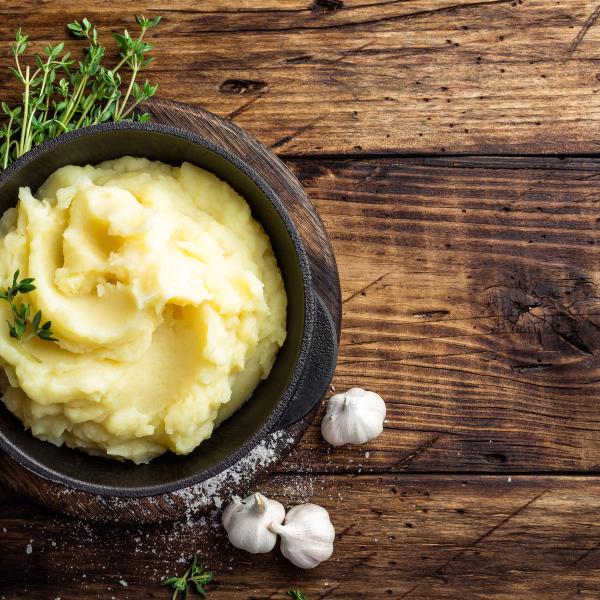Buttered Mashed Potato