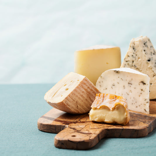 Deluxe Cheese Platter - Brie, Comte, Mimolette, Emmental and Bleu (1kg)