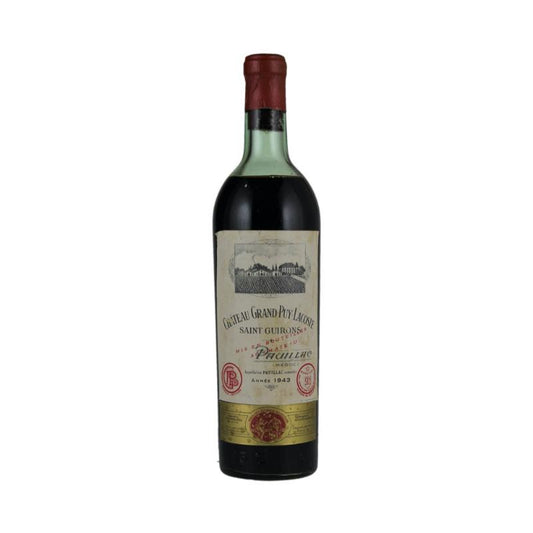 1943 Chateau Grand Puy Lacoste, France (Ullage: Low)