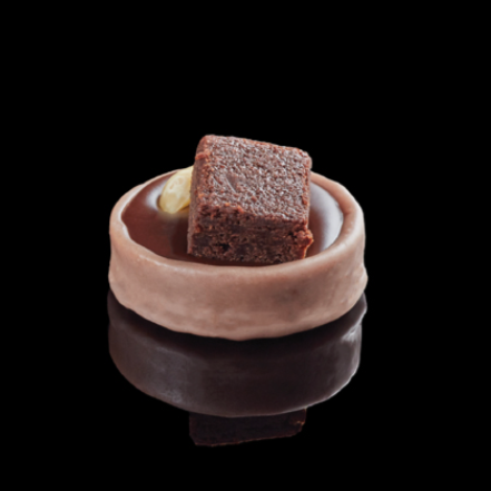 Duo of Sweet Tartes, Mini Caramel Almond & Mini Chocolate Praline (1 Dozen)