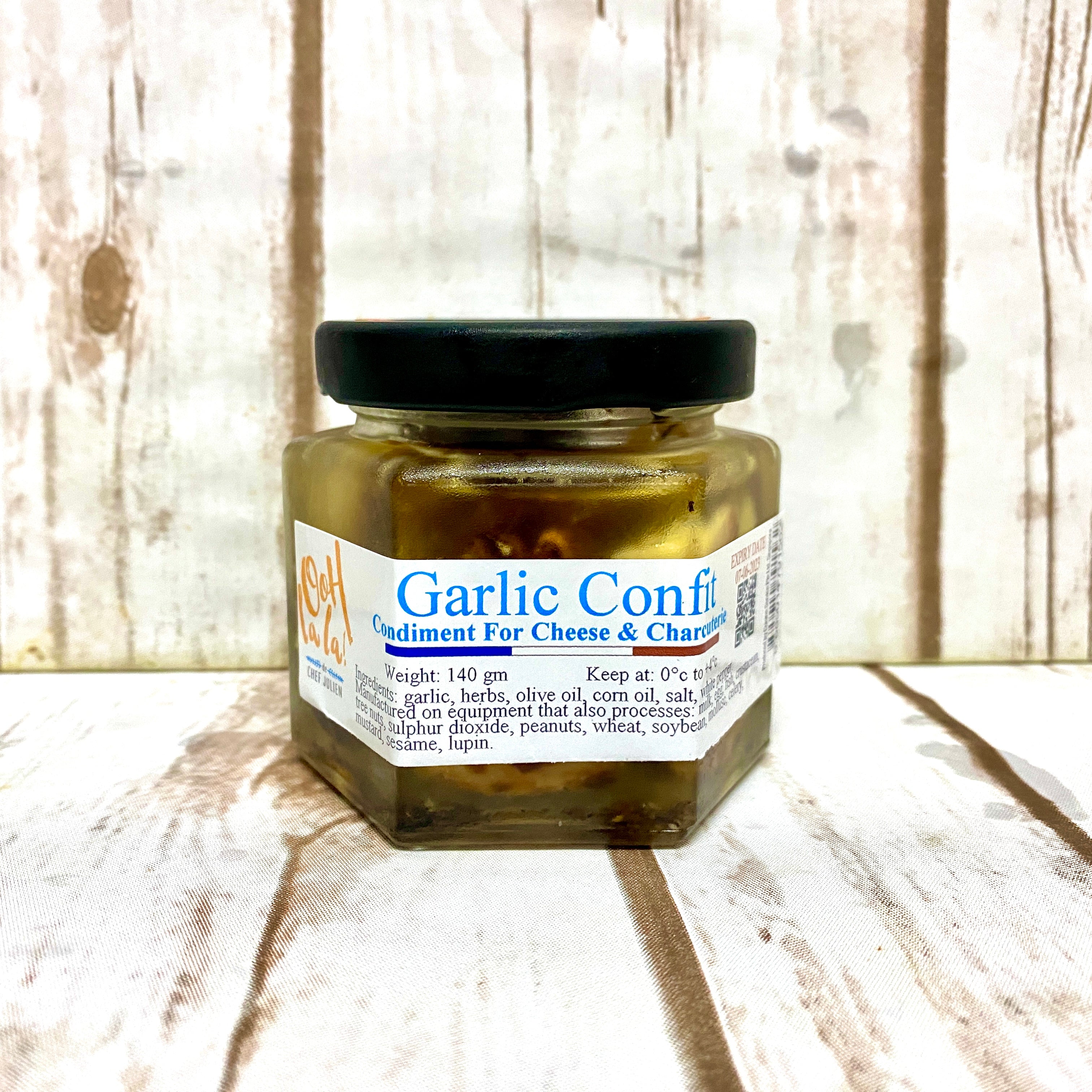 Garlic Confit with Olive Oil & Herbs (100g)