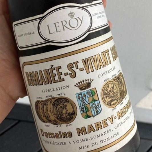 1966 Leroy, Domaine Marey Monge, Romanée-St-Vivant, Grand Cru, France