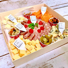 Load image into Gallery viewer, Mini Mega Platter of Cheese &amp; Charcuterie, 1 KG
