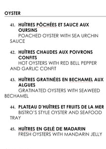 Cookbook by ChefJulien Bompard, French Classic - Modern Kitchen